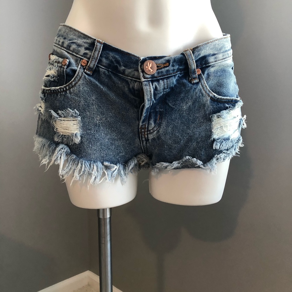 One by OneTeaspoon denim short